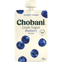 Photo of Chobani Blueberry Greek Yogurt Pouch