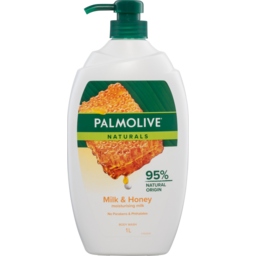 Photo of Palmolive Naturals Milk & Honey Moisturising Milk Body Wash 1l