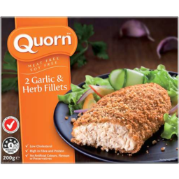 Photo of Quorn Garlic & Herb Fillets Pack 200g