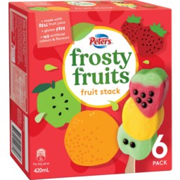Photo of Peters Frosty Fruits Stack 6pk