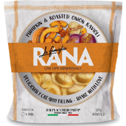 Photo of Rana Pumpkin & Roasted Onion Ravioli Fresh Pasta 325g