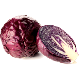 Photo of Cabbage - Red - Half