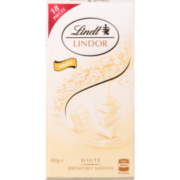 Photo of Lindt Lindor White Chocolate 100g
