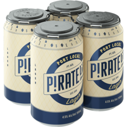 Photo of Pirate Life Port Local Lager Can