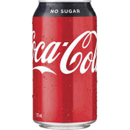 Photo of Coca Cola No Sugar Can 375ml