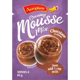 Photo of Aeroplane Creamy Chocolate Flavour Mousse Mix 65g