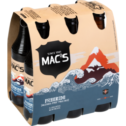 Photo of Macs Freeride Alcohol-Free Pale Ale Bottles 330ml 6 Pack 