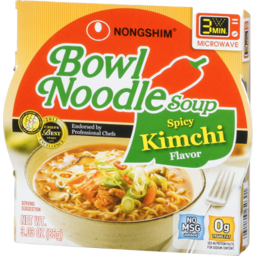 Photo of Nong Shim Bowl Noodle Soup Spicy Kimchi 86g