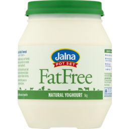 Photo of Jalna Pot Set Fat Free Natural Yoghourt