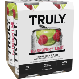 Photo of Truly Hard Seltzer Raspberry Lime Can