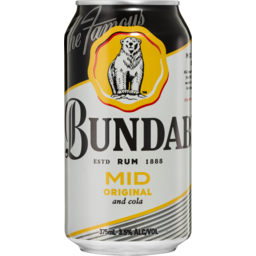 Photo of Bundaberg UP Rum Mid & Cola Cans