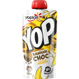 Photo of Yoplait Yop Pouch Choc Banana 130g 130g