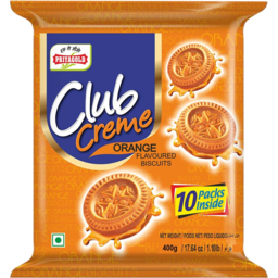 Photo of Priyagold Club Orange Creme Biscuits