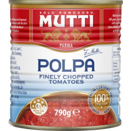 Photo of Mutti Parma Polpa Finely Chopped Tomatoes 790g