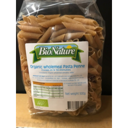 Photo of Bio Nature Organic wholemeal penne 500gm