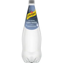 Photo of Schweppes Soda Water Bottle 1.1l