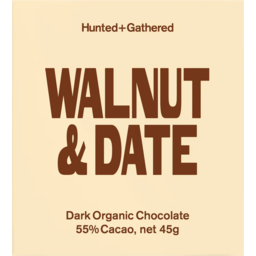 Photo of Hunted + Gathered Walnut & Date Chocolate