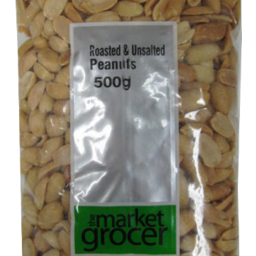Photo of The Market Grocer Peanuts Unsalted 500gm