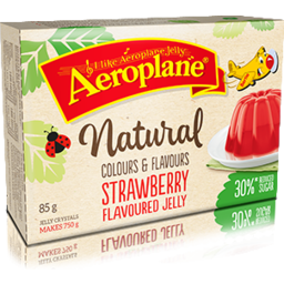 Photo of Aeroplane Jelly Reduced Sugar Strawberry 85gm