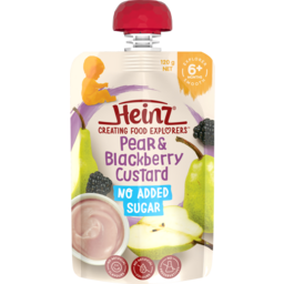 Photo of Heinz® Pear And Blackberry Custard 6+ Months 120g