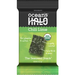Photo of Ocean's Halo Seaweed Snack - Chiili Lime