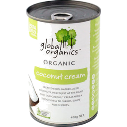 Photo of Global Organics Coconut Cream (400ml)
