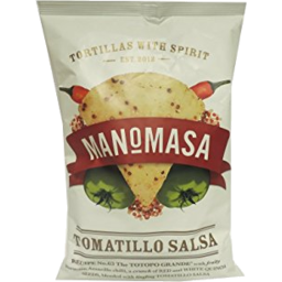 Photo of Manomasa Tortilla Tomatillo Salsa