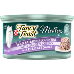 Photo of Purina Fancy Feast Medleys Wild Salmon Florentine With Garden Greens In A Delicate Sauce Cat Food