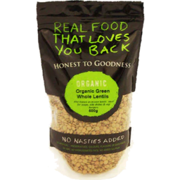 Photo of Honest to Goodness Green Organic Lentil