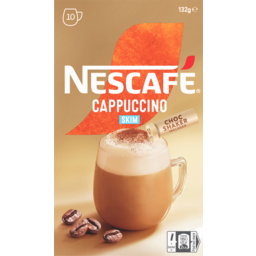 Photo of Nescafe Cappuccino Skim Coffee Sachets 10 Pack