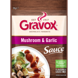 Photo of Gravox Sauce Mushroom & Garlic 29g