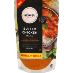 Photo of Artisano Family Meal Butter Chicken Curry