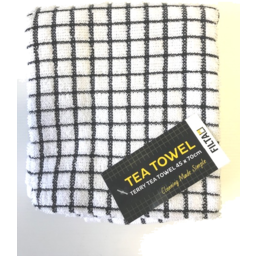 Photo of Filta Tea Towel Black Single