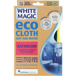 Photo of White Magic Eco Cloth Bathroom Single Pack