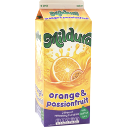 Photo of Mildura Sunrise Orange Passionfruit Fruit Drink 2l
