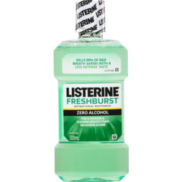 Photo of Listerine Freshburst Zero Alcohol Free Mouthwash 500ml 