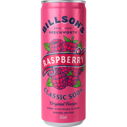 Photo of Billson's Raspberry Classic Soda