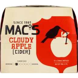 Photo of Mac’s Cloudy Apple Cider 12x330ml Bottles