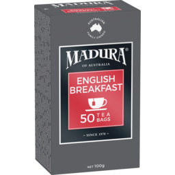 Photo of Madura English Breakfast 50 Tea Bags 100g