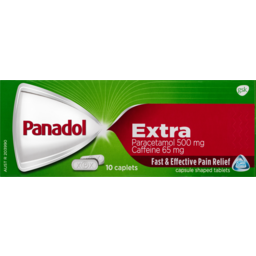 Photo of Panadol Extra For Pain Relief, Paracetamol & Caffeine - 500mg 10 Caplets