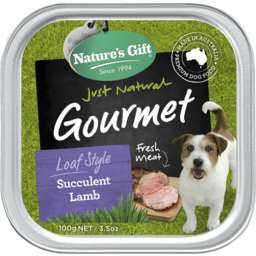 Photo of Natures Gift Gourmet Succulent Lamb Wet Dog Food