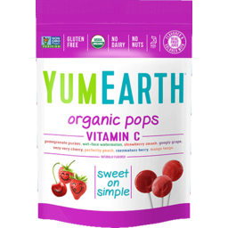 Photo of Yum Earth Organic Pops - Vitamin C 85g - 14 Lollipops