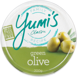 Photo of Yumis Classic Green Olive Dip Dairy & Gluten Free