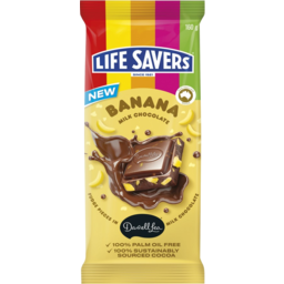 Photo of Life Saver Banana Chocolate Block