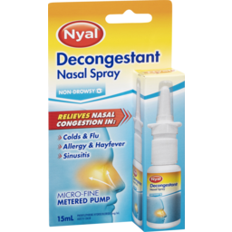 Photo of Nyal Non Drowsy Nasal Decongestant Spray 15ml