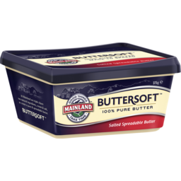 Photo of Mainland Buttersoft Salted Spreadable Butter 375gm