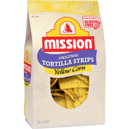 Photo of Mission Tortilla Strip Yellow Corn Chips 230g
