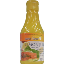 Photo of Sunshine Juice Lemon 250ml
