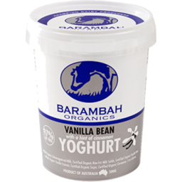 Photo of Barambah Yoghurt Vanilla Bean Cinnamon 200g