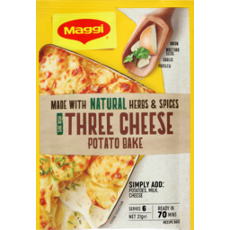 Photo of Maggi Recipe Base Three Cheese Potato Bake 21g